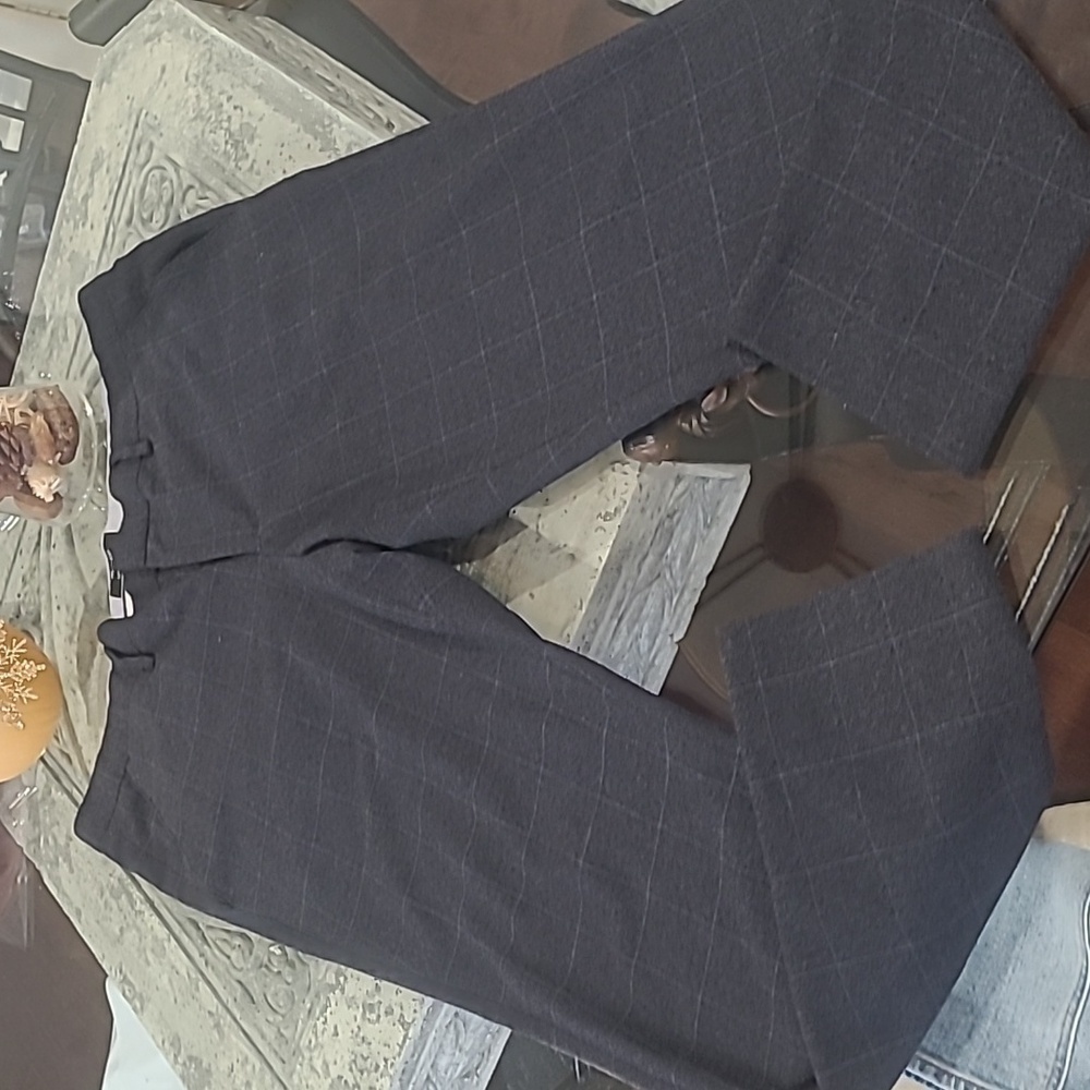 RW&CO. MEN'S Gray checkered DRESS formal PANTS NWOT WAIST 36